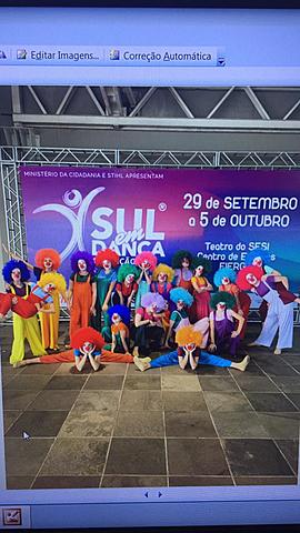 I won first place in a dance competition