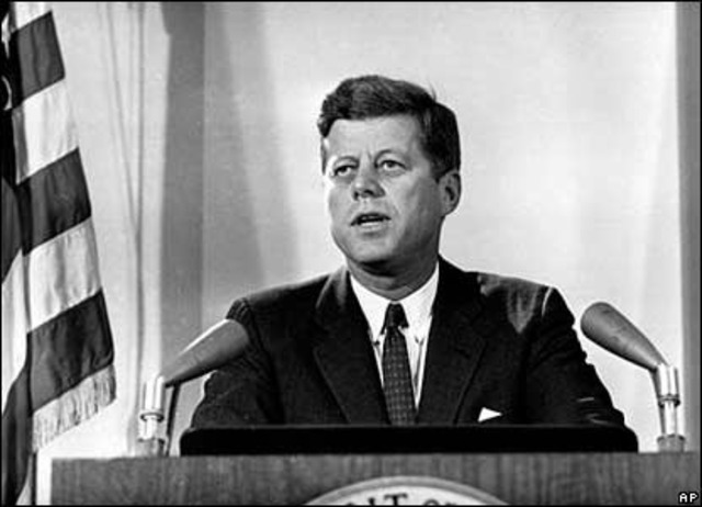 John F. kennedy becomes president