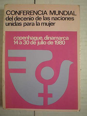 Copenhague Dinamarca: Segunda Conferencia Mundial de la Mujer ONU