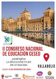II CONGRESO NACIONAL DE EDUCACIÓN VALLADOLID