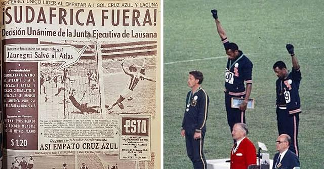 Expulsión de los juegos olímpicos