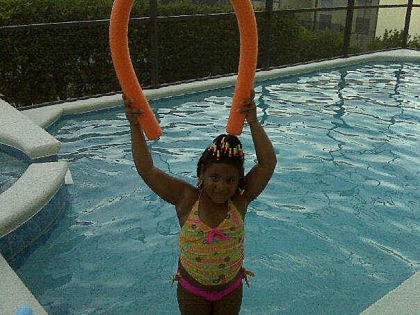 The first time I jumped off a diving board