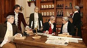 Llega a Quito la misión Geodésica Francesa.