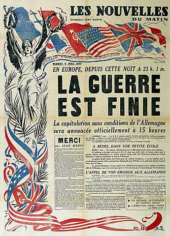 Fin de la segunda guerra mundial