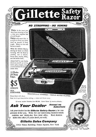 Gillette lanza su primer campaña a nivel nacional.