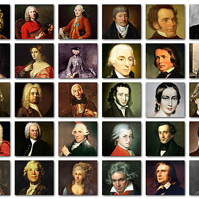 Timeline: COMPOSITORES BARROCOS