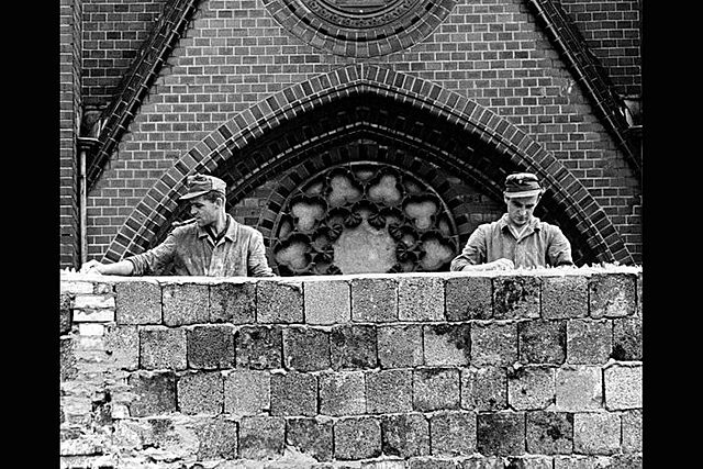 Construcción Muro de Berlín