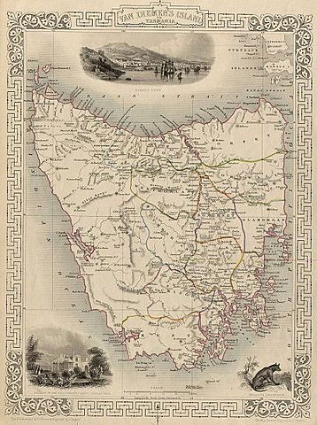 The British established a penal settlement there in 1803, founding Hobart in the following year. More than 70,000 convicts were sent there between 1803 and 1853.