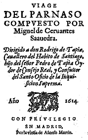 Pubicación de Viaje del Parnaso