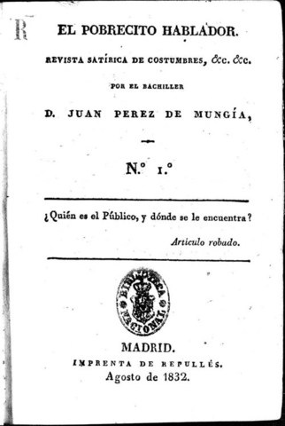 El pobrecito hablador