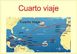 4 viaje de Cristobal Colom