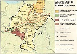 Incorporacio de Navarra a Castella