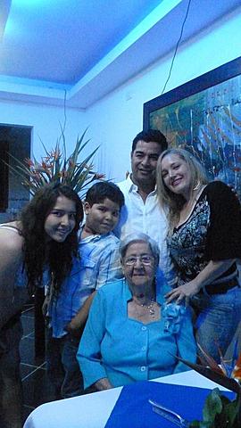Ultimo cumpleaños de mi visabuela