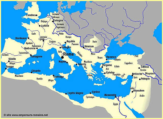 Le début de la romanisation en Europe