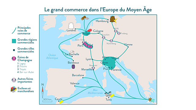 Le développement du grand commerce en Europe