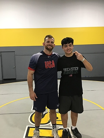 Met the NCAA Champ David Taylor