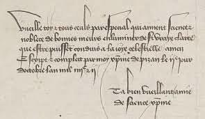 Les Premières lettres de change