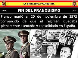 Final del Régimen Franquista