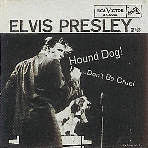 Elvis Presley's "Hound Dog" is released