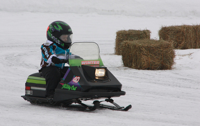 Got First Snowmobile