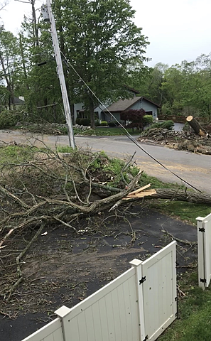 "Get in the basement!"