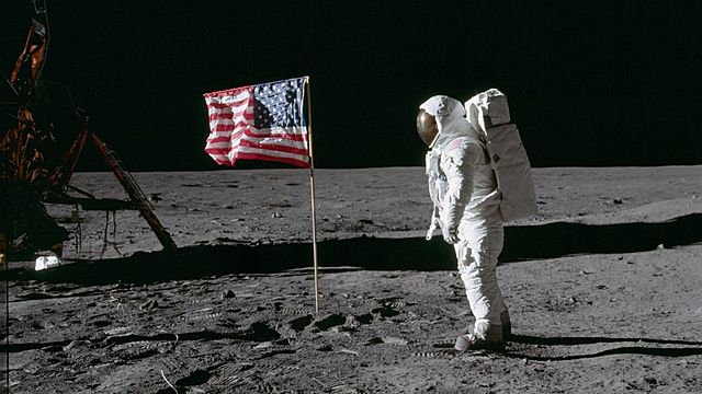 The U.S. Lands on the Moon