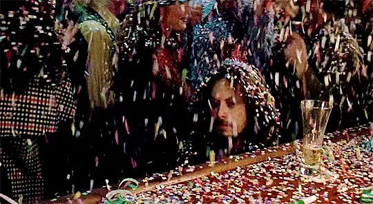 Forrest and Lt. Dan Celebrate New Year's Eve in NYC