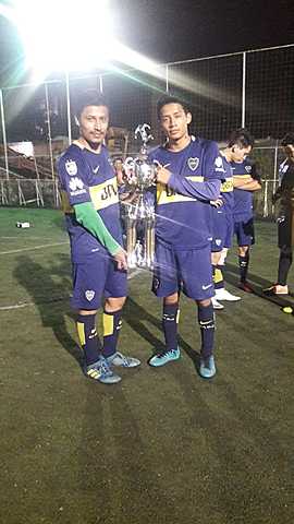 Equipo con mi hermano grande