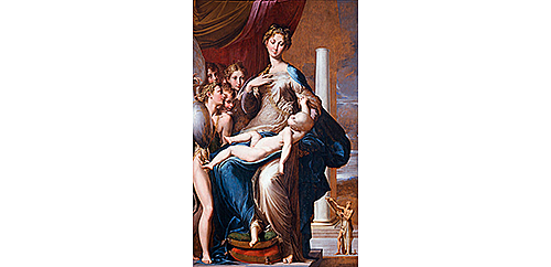 Virgen del cuello largo