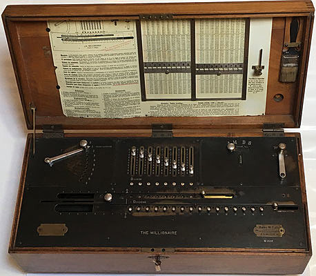 Desarrollo de la primera calculadora automatica