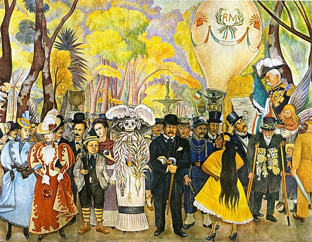 Sueño de una tarde dominical en la Alameda Central