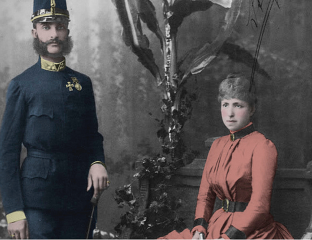 The wedding with María Cristina