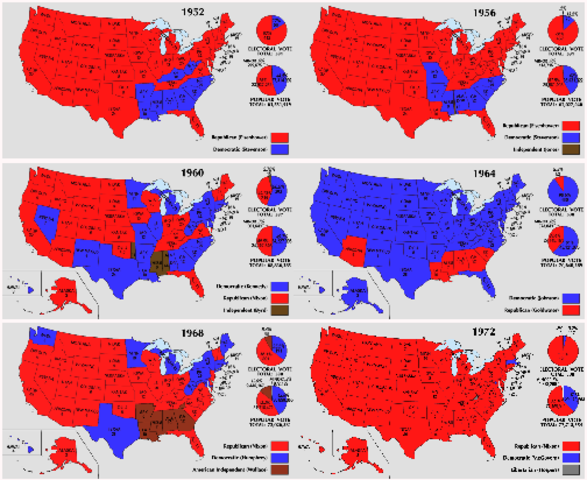 Conservative Republicans sweep the historic 1980 election