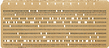 tarjetas de Jacquard.