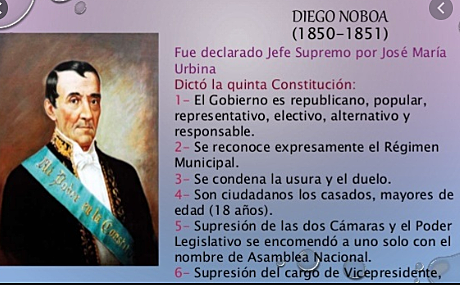 QUINTA CONSTITUCIÓN Constituciónde1850