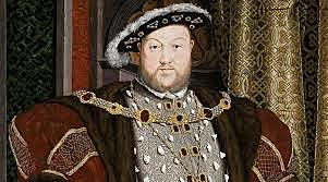 Henry VIII becomes king of England