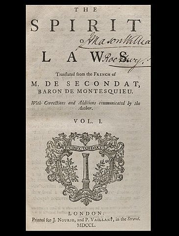 The spirits of the laws