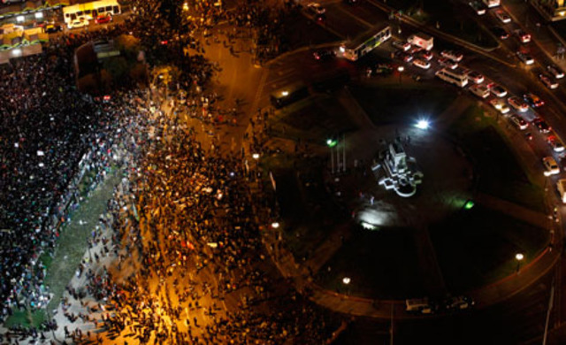 Primera marcha autorizada