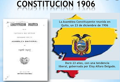 DÉCIMO SEGUNDA CONSTITUCIÓN Constitución de1906