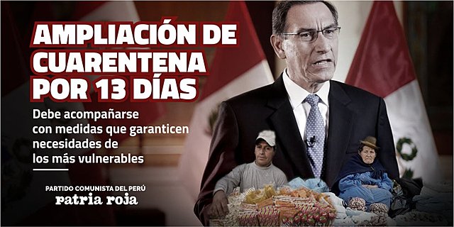 Tercera ampliación del Estado de Emergencia