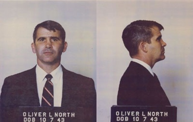 Oliver North Arrested