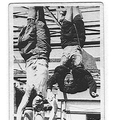 Muerte de Mussolini