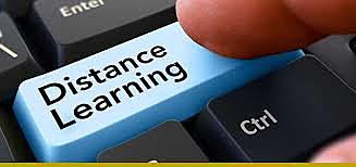 online distance learning started