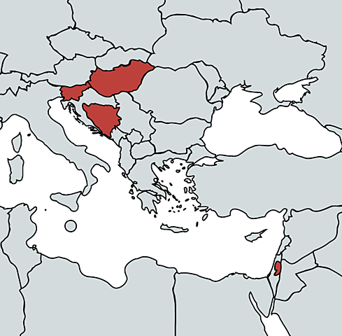 First Cases in Bosnia and Herzegovina, Gibraltar, Hungary, Slovenia, and occupied Palestinian territory