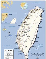 Date and location of the first known case in Taiwan.