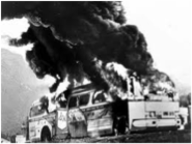 Freedom Riders Attacked in Alabama
