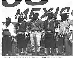 Movimiento indigena tomando cabeceras municipales