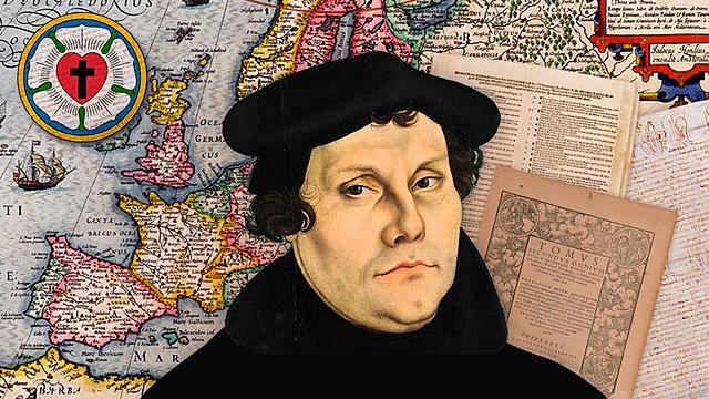 Inicio de la Reforma Religiosa Protestante con Martín Lutero en Alemania.