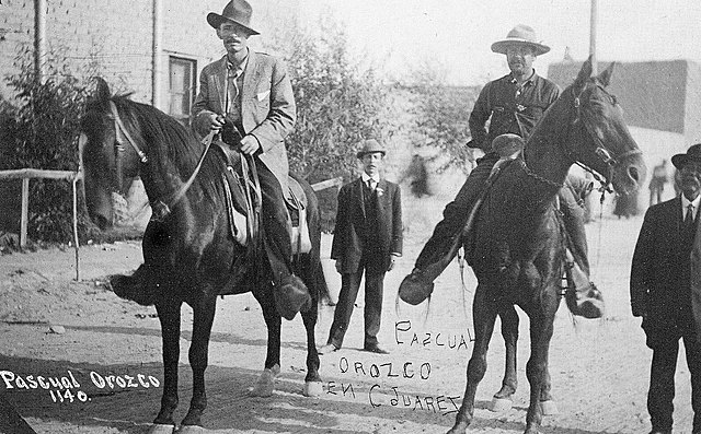 Pascual Orozco y Pancho Villa