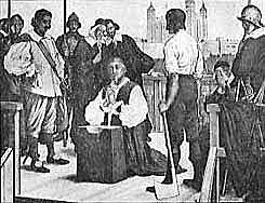 William Laud is beheaded by the Puritans.